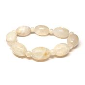 Pierre de Lune Beige Bracelet