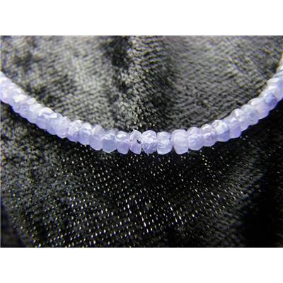 Tanzanite Collier Facetté