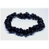 Pierre de Nuit (Synthèse) Bracelet Baroque