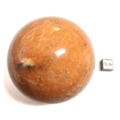 Pierre de Lune Orange Boule 04552