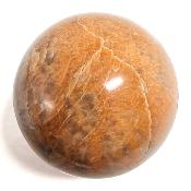 Pierre de Lune Orange Boule 04555
