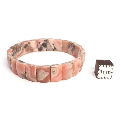 Rhodochrosite Bracelet Carré 04772