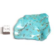 Turquoise de Chine Plaque 04928