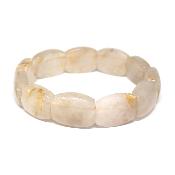 Cristal Rutile Bracelet Carré 05910