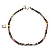 Tourmaline Multicolore Collier 10051