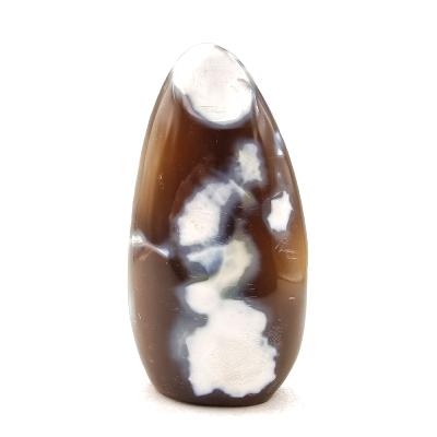 10 Breloques Agate Naturelle Forme Pêche UR URLIFEHALL - Pour Bijoux DIY, Collier, Bracelet, Boucles D'oreilles, Laiton