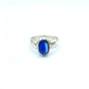 Saphir Bague en Argent 20236