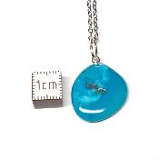 Turquoise Sleeping Beauty Pendentif Pierre Roulée 2191