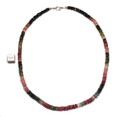 Tourmaline Multicolore Collier 2230