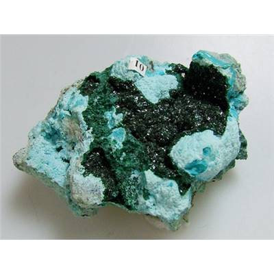 Malachite-Chrysocolle Pierre Roulée