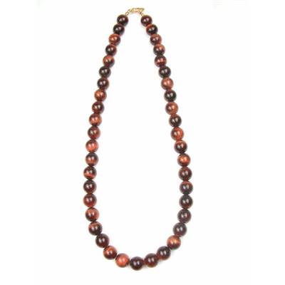 Oeil de Taureau (boeuf) Collier Boule