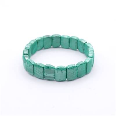 Malachite Bracelet Forme Carrée