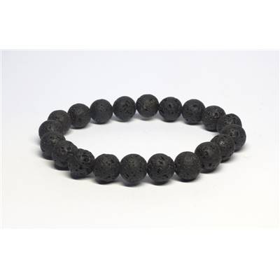 Pierre de Lave Bracelet Boule