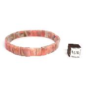 Rhodochrosite Bracelet Carré n° 04764