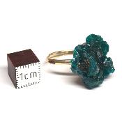 Dioptase Bague en métal 2014
