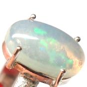 Opale d'Ethiopie Bague en Argent 2496