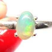 Opale d'Ethiopie Bague en Argent 2508