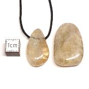 Citrine Naturelle Pendentif Percé
