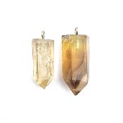 Citrine Naturelle Pendentif Pointe