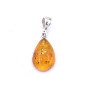 Ambre de la Baltique Pendentif Goutte