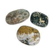 Jaspe Orbiculaire Mini Pierre Plate