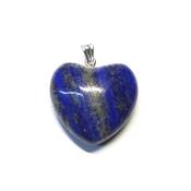 Lapis-Lazuli d'Afghanistan Pendentif Coeur