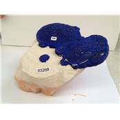 Azurite Pierre Brute 03289