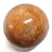 Pierre de Lune Orange Boule 04546