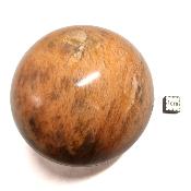 Pierre de Lune Orange Boule 04548