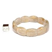 Cristal Rutile Bracelet Carré 05908