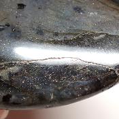 Labradorite pendentif disque 15358