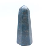 Apatite Bleue Pointe Unique Polie - Numrotes