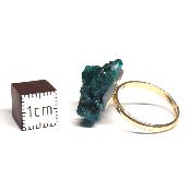 Dioptase Bague en métal 2014