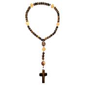 Oeil de Tigre et Citrine Naturelle Chapelet