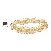 Création Pétales Citrine Bracelet 2136