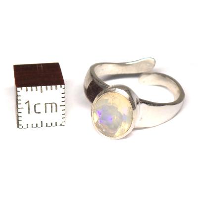 Opale d'Ethiopie Bague en Argent 2504