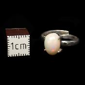 Opale d'Ethiopie Bague en Argent 2763