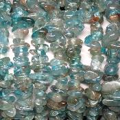 Apatite Bleue Collier Baroque