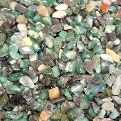 Emeraude Mini Pierres Roulées Sachet de 25 grs