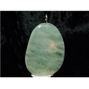 Jade de Chine Mini Pendentif Pierre Plate