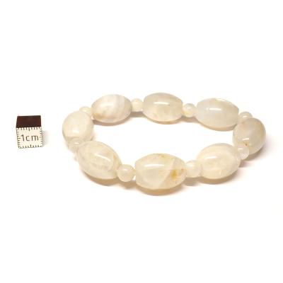 Pierre de Lune Beige Bracelet