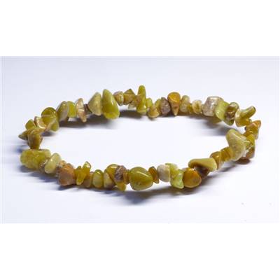 Opale Commune Verte Bracelet Baroque