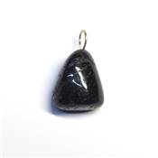 Tourmaline Noire Pendentif Pierre Roulée