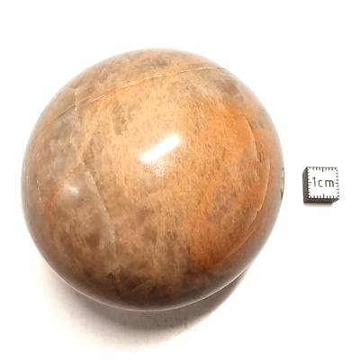 Pierre de Lune Orange Boule 04554
