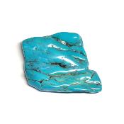 Turquoise de Chine Plaque 04923