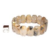 Cristal Rutile Bracelet Carré 05906