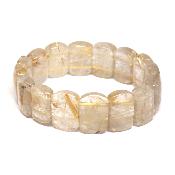 Cristal Rutile Bracelet Carré 05917