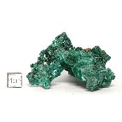 Malachite Fibreuse Pierre Brute n° 05960