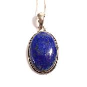 Lapis Lazuli Pendentif avec Monture en Argent 15062
