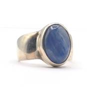 Cyanite Bleue Bague en Argent 18475 / Taille 55